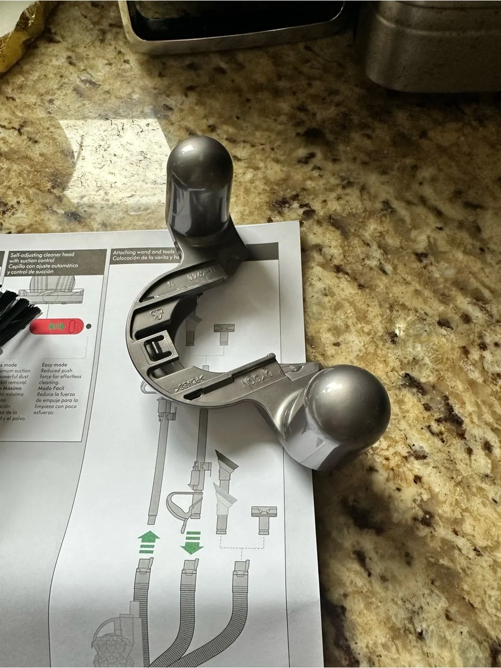 Dyson Dark Gray 3-Piece Vacuum Attachment Set